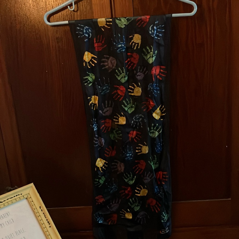 SAVE THE CHILDREN- 100-% Silk Scarf